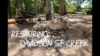Restoring Davidson St Creek at Newmarket - Capturing the journey