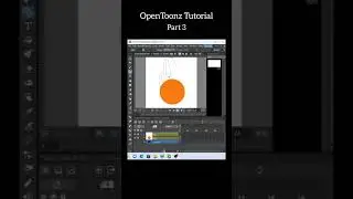 OpenToonz Animation  Tutorial Part 3 | Fireball 🔥#opentoonz