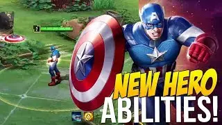 NEW Marvel Super War Captain America ABILITIES (First Look & Gameplay Breakdown)