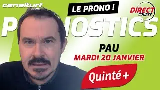 Pronostic Quint&eacute; PAU et courses PMU du Mardi 20 janvier 2026