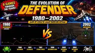 Defender 🚀 Videogame Evolution (1980 - 2002) ⏲️ Defender | Evolucion del Videojuego