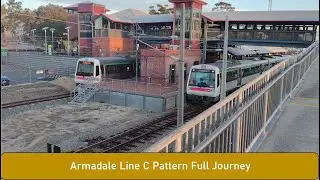 Armadale Line C Pattern Full Journey Before Shutdown