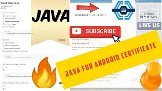Java For Android | Coursera Week-3 Quiz Answers | Free Course With Certificate
