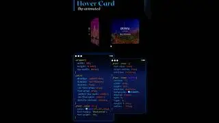 hover card flip animation by using CSS code for beginners #cssforbeginners #cardflip #shorts