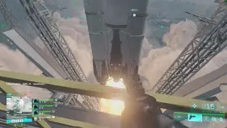 Battlefield 2042&trade;️ - Orbital Map Rocket Launch close up