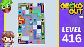 Gecko Out Level 416 Solution Walkthrough