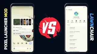 Best Custom Launcher MOD ? ft. Pixel Launcher Mods vs Lawnchair | Android 12.1