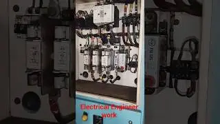 MCC panel DOL starter maintenance work #electrical #shorts #shortvideo #ai #starter #30 kw #motor
