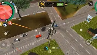 Rope hero vice town (NEW HELICOPTER IN ROPE HERO GAME) #ropeherovicetowngame #viwes #subscribe  