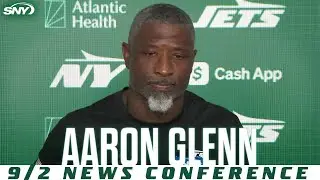 Aaron Glenn previews Jets' Week 1 matchup against Aaron Rodgers and the Steelers