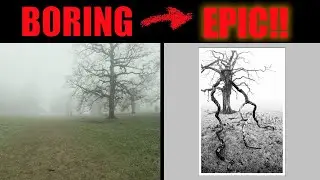 Beautiful landscape photography in boring locations