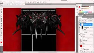 Speed Art | ScraZ Custom Youtube BG | GlowFX