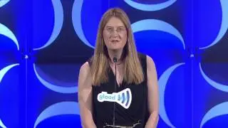 Jenny Boylan shares her story of acceptance at #glaadawards