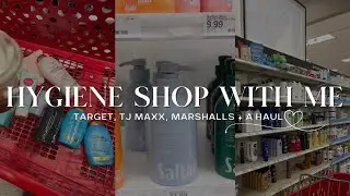 come hygiene shopping with me at target, tj maxx, & more! + haul | torie