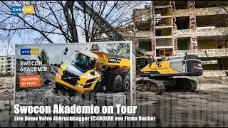 Swecon Akademie on Tour... Live Demo des EC480EHR von Firma Bucher