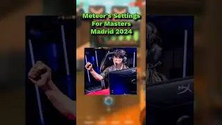 Meteor&rsquo;s Setup For Masters Madrid 2024 #Gamingmouse #Keyboard #mousepad #valorant #GenG