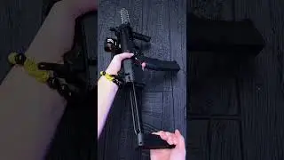 MP7 Gelblaster+Smoke Silencer #toys