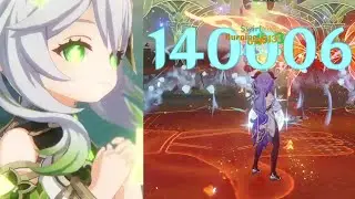 Ganyu Burn Melt (Sucrose version) rotation example | Genshin Impact 3.2