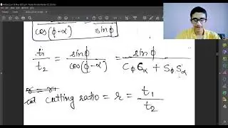 Chip Formation, Dynamics Shear Plane Angle Derivation, Dependency |Machining4|PT|Mechanical Engineer