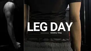I HATE WORKING OUT (LEG DAY) 🏋️💪💪