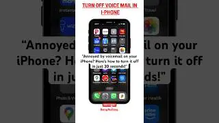 Turn Off Voicemail on iPhone in 30 Seconds! 🔥