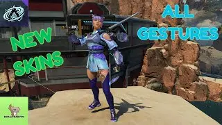 New Legendary Skin for Valk (Sky Serpent), All Gestures. [Apex Legends - VOD - Jan.25]