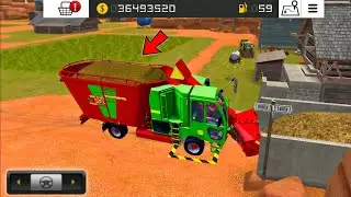Удобрение для коров FS 18 с мультиплеером! Доставка квадратных тюков сена | Таймлапс #fs18