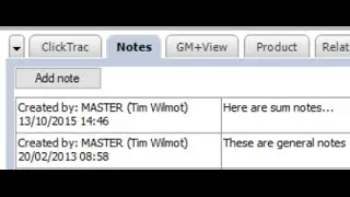 How to use the Notes Tab and Notes Features in GoldMine CRM
