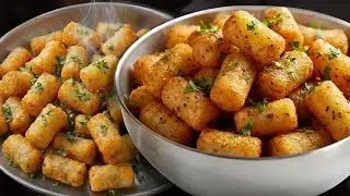 केवल 3 कच्चे आलू  से बना गरमा गरम कुरकुरा नाश्ता जो भी खाए खाता ही जाए | Crispy aalu ka nashta