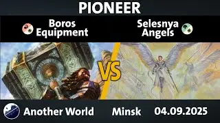Boros Equipmentvs ⚪🔴 vs ⚪🟢 Selesnya Angels | MTG Pioneer | 04-09-25 | Round 2