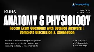 Anatomy | Know Your Answers  | KUHS | Latest Exam Answer Discussion | April 2025 | Part 1