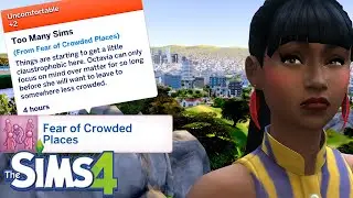 How to remove Fear of Crowded Places | The Sims 4