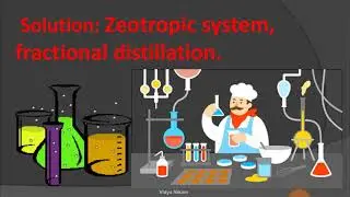 Fractional distillation method, zeotropic system amd relation between boiling point & vapour pressur