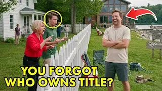 HOA Karen Gave My Lake Cabin to Her Son — So I Extended My Fence Through Their Front Lawn
