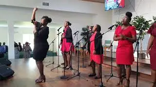 Sing Praises Unto God - Marvia Providence by FSDA Global Youth Praise Team after church 032622