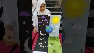Day and Night Concept Working Model #shot #geography