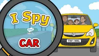 I Spy Inside the Car! 🚗 | Can You Spot Them All? ☀️ | Interactive Game for Kids