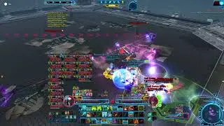 SWTOR 6.1 RWF: Hard Mode Gods From the Machine IZAX 16man kill - Heal PoV