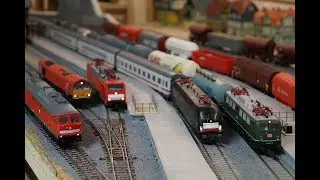 Fahrbetrieb auf meiner Modellbahn - Epoche V/VI // Teil II