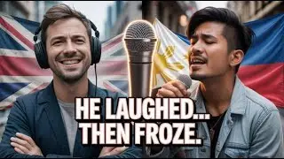 British Music Producer Laughed at Filipino 🇵🇭 Street Singer &ndash; What Happened Next Will Shock You