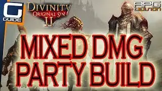 DIVINITY ORIGINAL SIN 2 - MIXED DMG PARTY BUILD (2 Physical, 2 Magical)