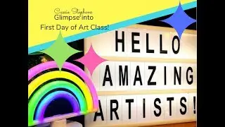 The First Day of Art Class