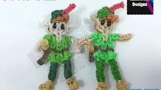 Rainbow Loom Peter Pan Action Figure Doll Charm