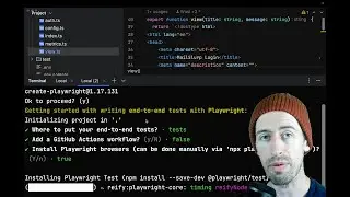 Playwright quick start guide - add integration browser tests to any website! (NodeJS tutorial 🫡)