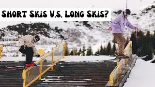 Short vs. Long Skis for Park Riding: The Guide to Finding Your Perfect Length! 🏂🤔 | Skiing Tips 2023
