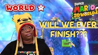 WORLD STAR!!!!!!!!!!!!! | SUPER MARIO 3D WORLD W/ @DwayneKyng @Teecup @Cupahnoodle