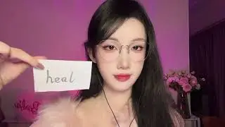 ASMR Concentration Test 🧠✨ | Writing on Face ✍️ | Sensory Test 🖐️ | Small Hole Color Recognition 🌈