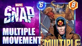 Multiple Man Like to Move It Move It - Pool 1 Movement Deck - Marvel Snap Gameplay
