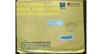 OHPC JOINING LETTER | ODISHA HYDRO POWER CORPORATION LIMITED | ଓଡ଼ିଶା ଜଳ ବିଦ୍ୟୁତ୍ ନିଗମ ଲିମିଟେଡ