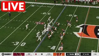 🔴 Arizona Cardinals vs Cincinnati Bengals | NFL Week 17 - 28th December 2025 Madden NFL26 Simulation